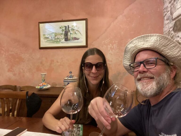 Weinprobe (ohne Wein im Glas🙈)