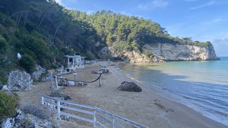 Toller Strand mit Strandbar