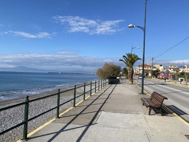 Strandpromenade in Kalamata