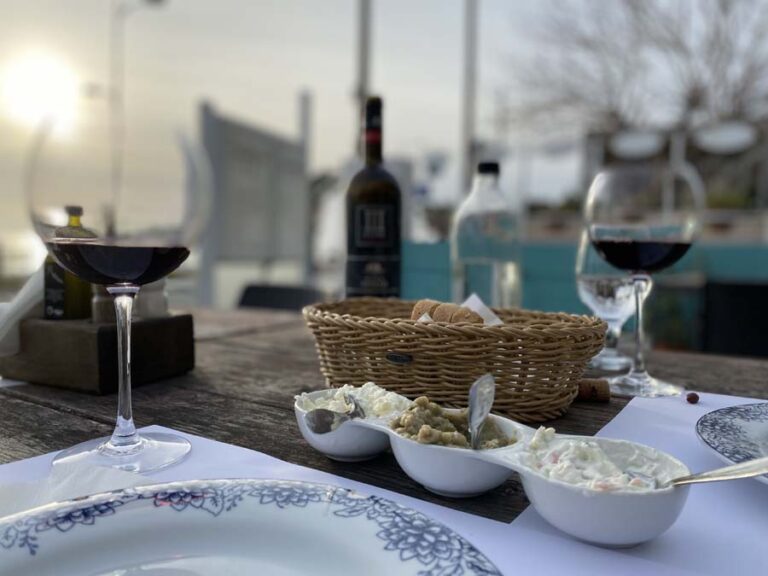 Am Geburi gibts sogar ein Glas Wein!