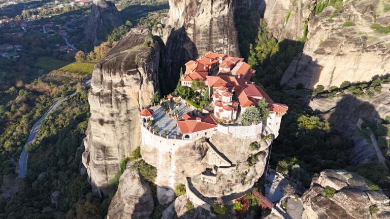 Meteora von oben