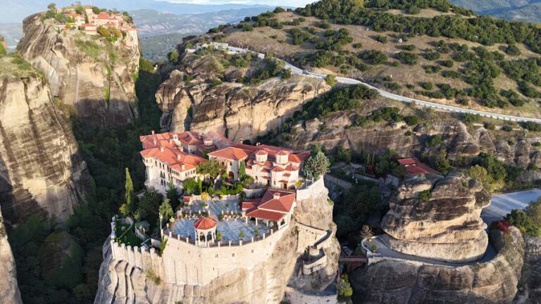 Meteora von oben