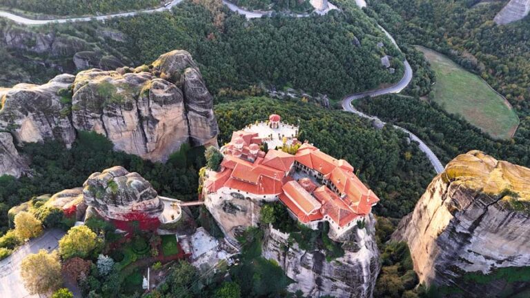 Meteora von oben
