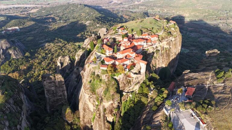 Meteora von oben