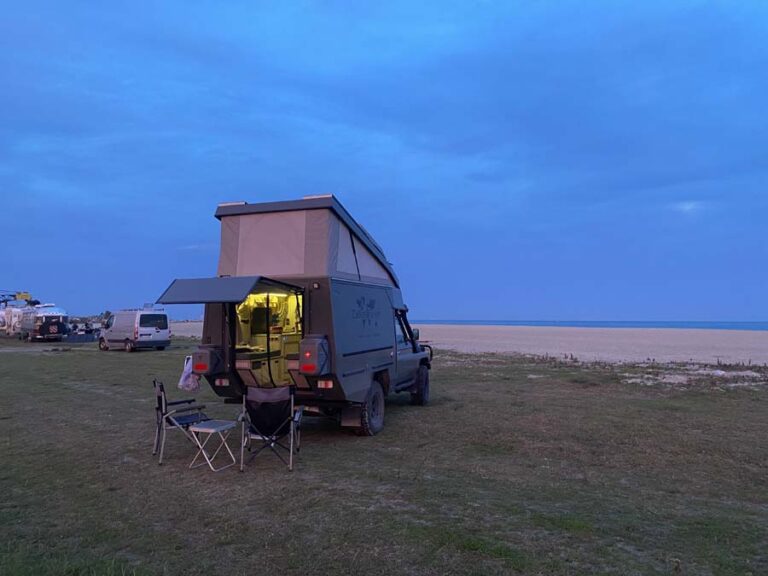 Am Strand bei Katerini