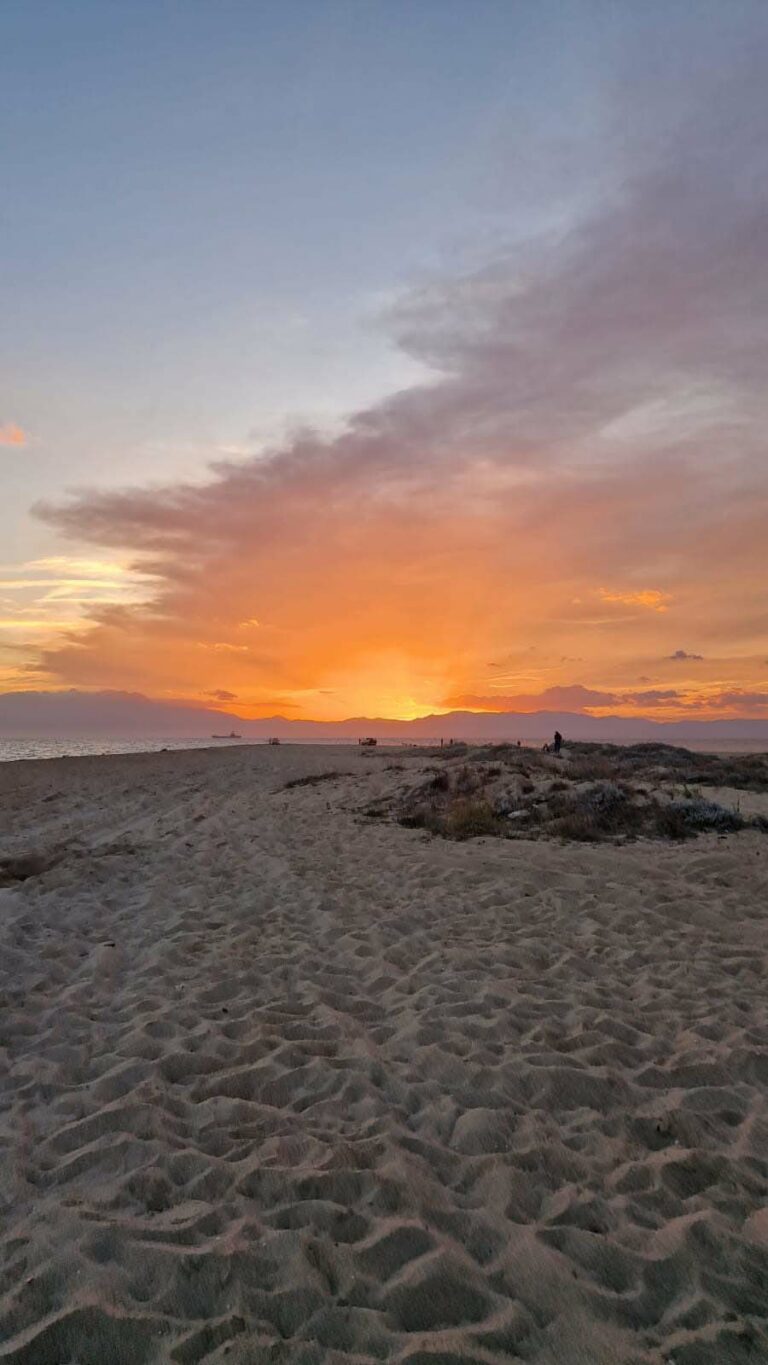 Viel Sand am Epanomi Cape