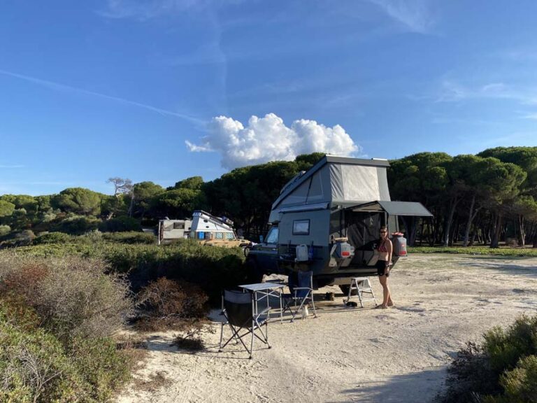 Unser Camp am Karidi Beach