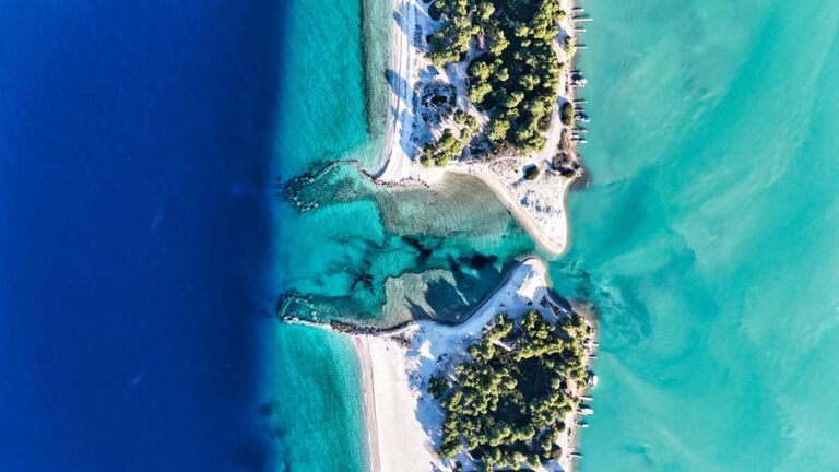 Glarokavos Beach aus der Luf