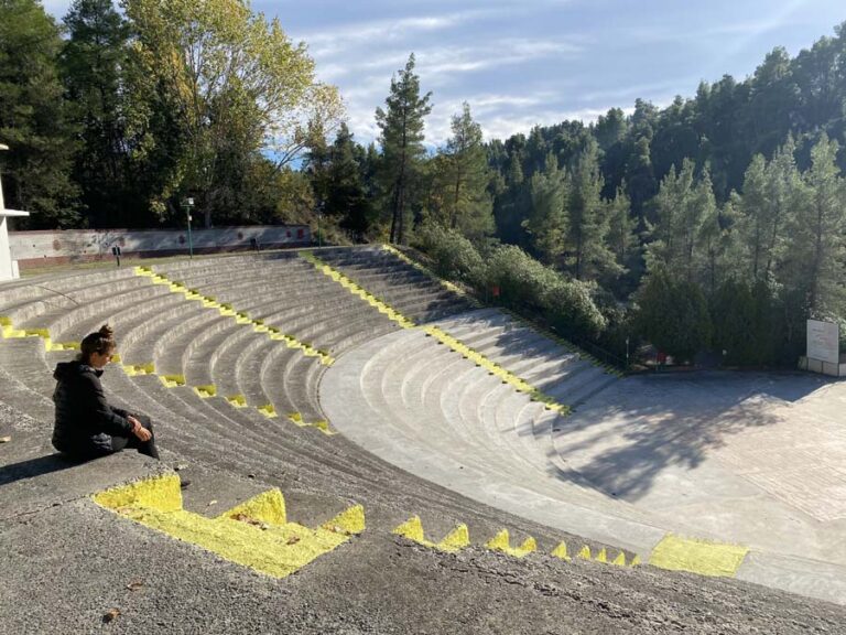 Ausflug ins benachbarte Amphitheater
