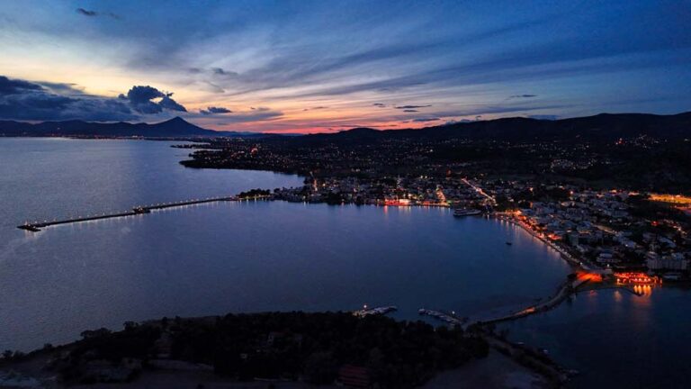 Eretria by night