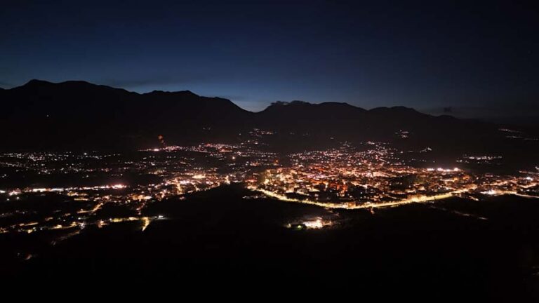 Sparta bei night