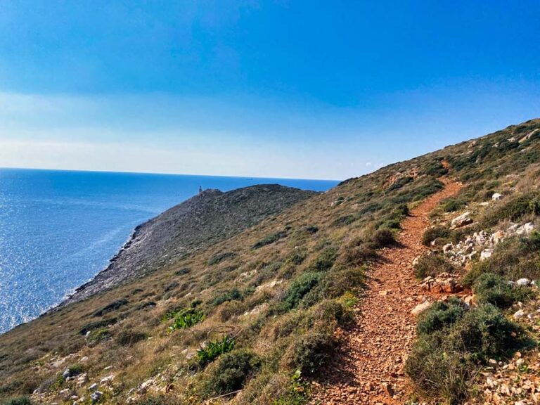 Der Weg zum Cape Tainaro