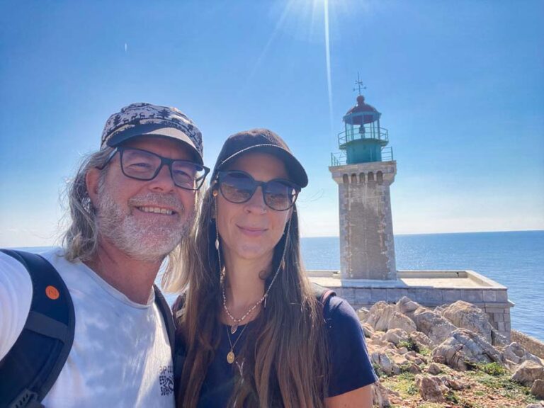 Selfie beim Cape Tainaro