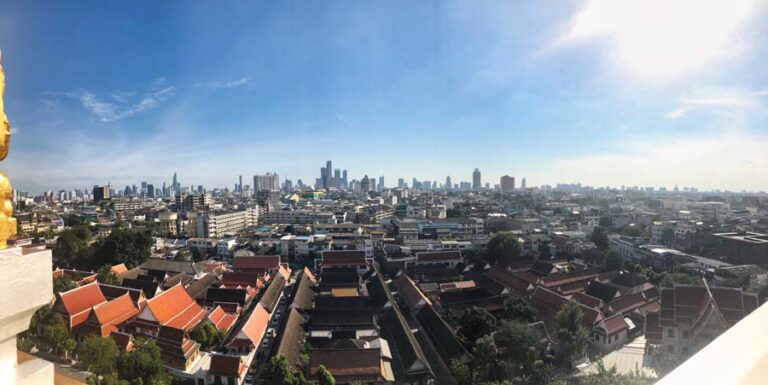 Blick vom Wat Saket (Golden Mount)
