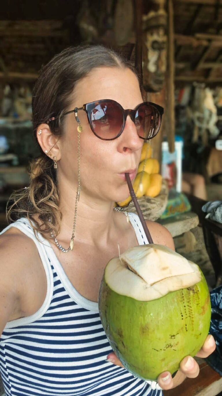 Tanja + Kokosnuss = Glück