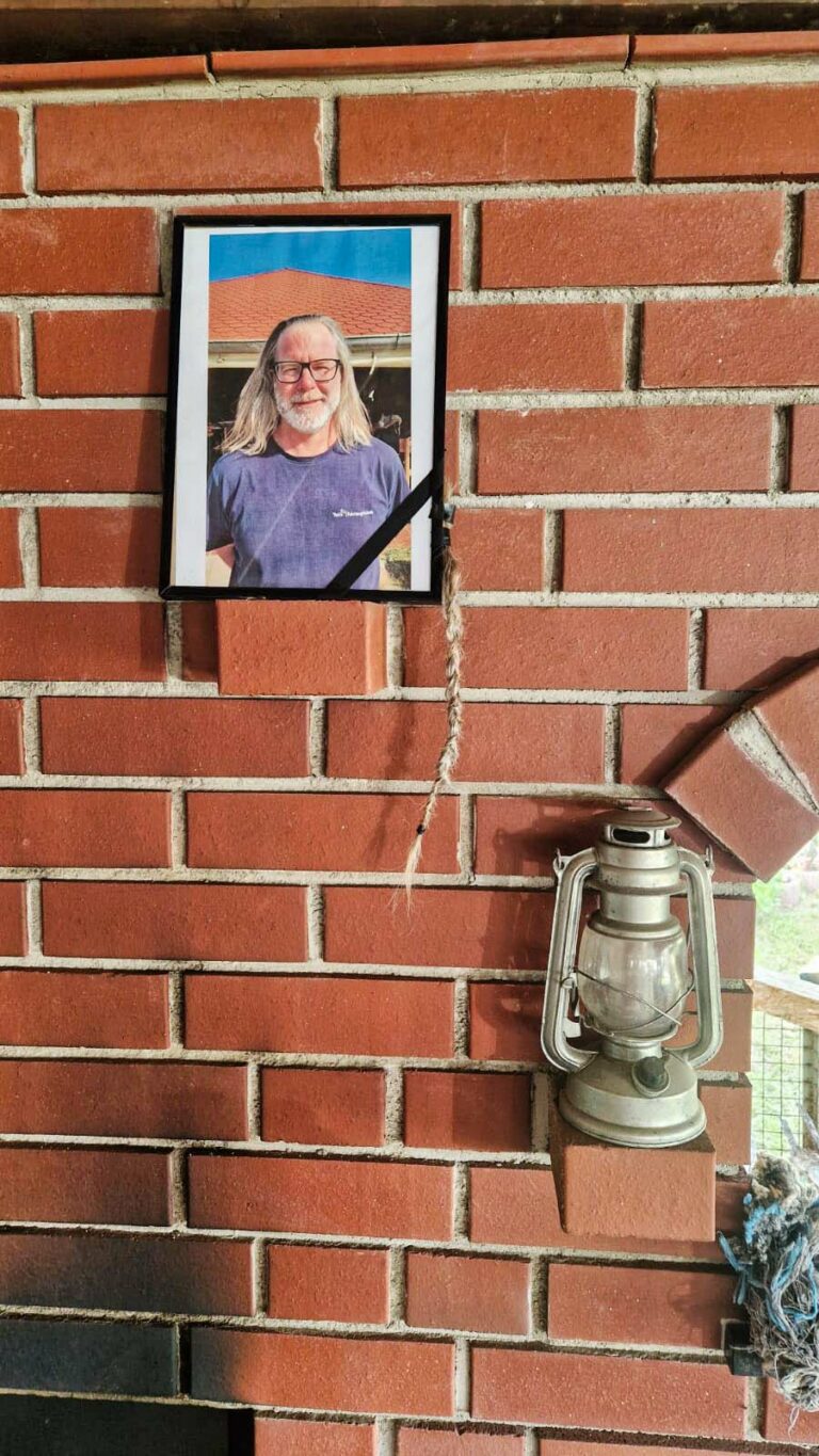 Die Gedenktafel für meine Haare