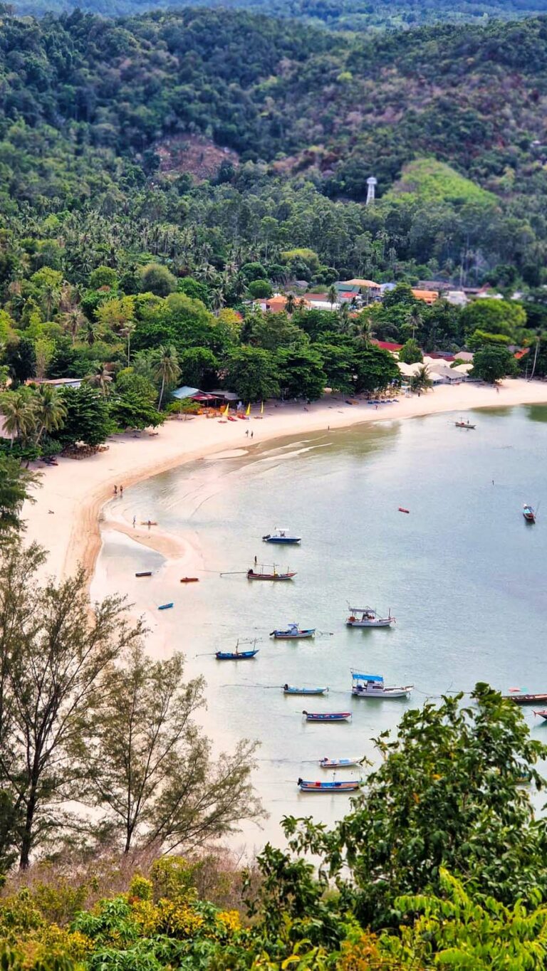 Blick auf den Secret Beach